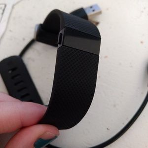 NEW Fitbit Charge HR with NEW charger